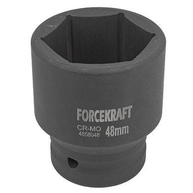 Ударная торцевая головка 48 мм. 6-гр. 1'' ForceKraft FK-4858048