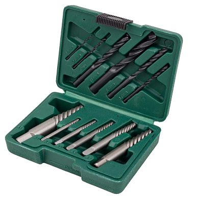 Набор экстракторов резьбы и сверл 12 пр RockForce RF-924U12