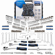 Набор инструментов 216+2 пр. 1/4''&3/8''&1/2'', 6-гр. Scheppach Sch-38841+2