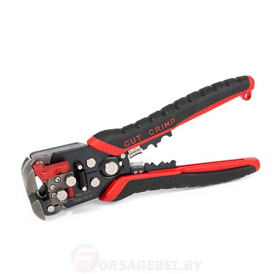 Автоматический многофункциональный стриппер с винтом микронастройки и бесконтактным детектором напряжения КВТ WS-14