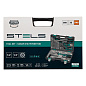 Набор инструментов 1/4''&1/2'' CrV 76 пр. 12-гр. Stels 14116