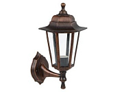 Светильник садово-парковый настенный "Леда1", черный под медь, НБУ 06-60-001, Юпитер JP1413