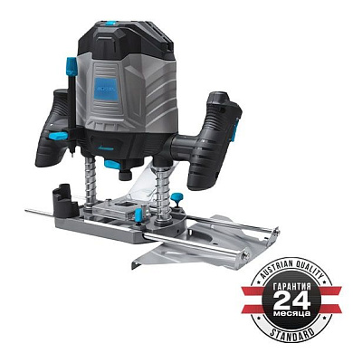 Фрезер электрический, 1400 Вт, 4000-26000 об/мин, цанга 6 / 8 мм, верт. ход фрезы 55 мм RÖGEL MMR-1400