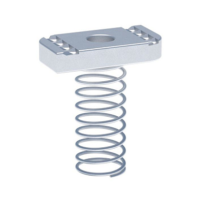 STRUT-гайка (канальная) М10 с длинной пружиной EKF stgdpM10