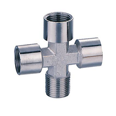 Разветвитель X-образный, внутр. резьба/наруж. резьба 3/8" FUBAG 180371 В