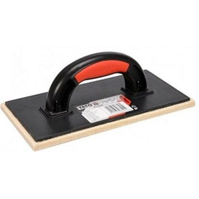 Терка пластмассовая с войлочным покрытием 270х130х8 мм Yato YT-51910