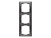 Рамка 3-ая вертикальная дымчатая, DARIA, Mutlusan 2120 800 2395