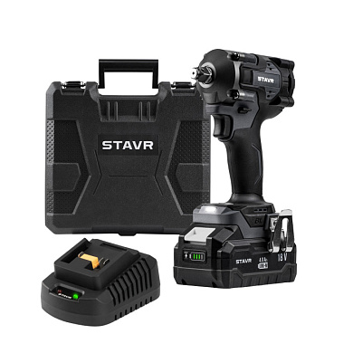 Аккумуляторный гайковерт SWI 18BL-380V-1K (1×4.0 Ah) Ставр 9022300081