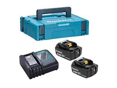 Аккумулятор BL1840B 4.0 Ач (-2-) + зарядное DC18RC MAKITA (198310-8)