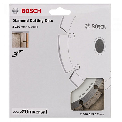 Алмазный круг ECO for Universal 150х22,23 мм BOSCH (2608615029)