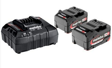 Набор АКБ+З/У Basic Set 4.0, 2×18V, 4.0 Ач, Li-Power METABO RU_685050000