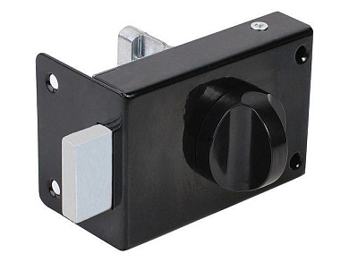 Замок накладной ЗН1, черный ЗЕНИТ 00-00002936