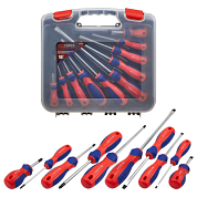 Набор отверток SL, PZ 10 пр YATAFORCE YF-7010C