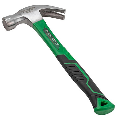 Молоток-гвоздодер с магнитным держателем гвоздя 680 гр. RockForce RF-T7024
