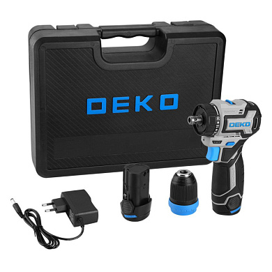 Дрель-шуруповерт аккумуляторная Loner 12V PRO 085-1122 DEKO 085-1122