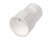 Розетка 1-ая переносная (б/з, 16А, 250В) белая, Bylectrica Р16-391