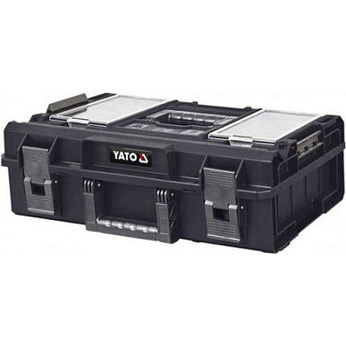 Ящик пластиковый для мобильной системы 585х385х190 мм Yato YT-09169