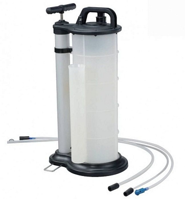 Ручной насос с ёмкостью 9 л. для вытяжки отработанного масла Force 9T3606M