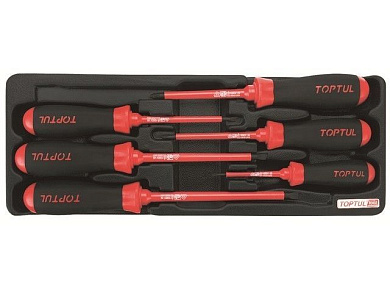 Набор диэлектрических отверток 6 пр. Toptul GAAT0603