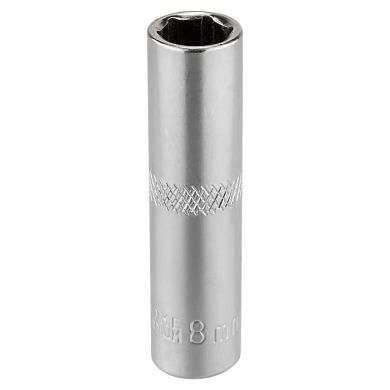 Головка глубокая 8 мм 6-гр 1/4'' RockForce RF LIGHT-5255008