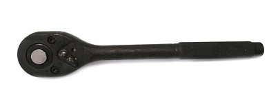 Трещотка реверсивная ударная с накаткой 1/2'', 24 зуб. ForceKraft FK-80244MPB