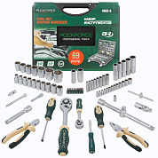 Набор инструментов 69 пр 1/4"&1/2" 6- гр RockForce RF-4603-5