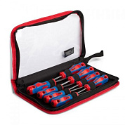 Набор слесарных отверток серии МАСТЕР, 8 шт. КВТ НО-08