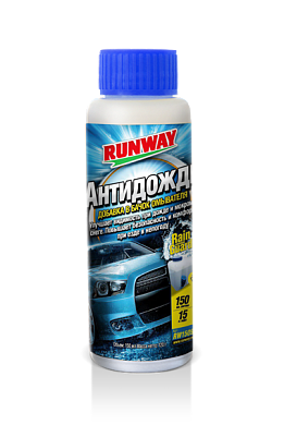 Антидождь (добавка в бачок омывателя) мл RUNWAY RW1509