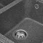 Мойка кухонная из мраморной крошки, графит, C02-24 Gerhans