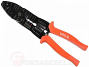 Щипцы для обжима и зачистки проводов 0.5-5.0/20-10 AWG Yato YT-2254