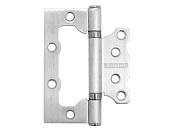 Петля накладная 100х75 2BB SCP 2,5мм мат.хром, 2 шт АЛЛЮР УЗК 7562