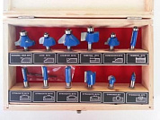 Набор фрез 12*8 C, в чемодане Диолд 12*8 C (90101013)