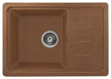 Мойка кухонная из мраморной крошки, терракот, B15-23 Gerhans