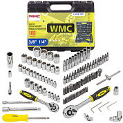 Набор инструментов 108 пр. 1/4''&3/8'' 6-гр. WMC TOOLS WMC-41082-5DS
