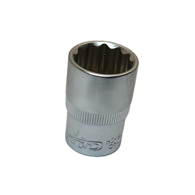 Головка торцевая 1/2" 12-гр 19 мм L38 мм CrV H-D HD-1281