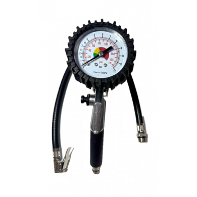 Пневмопистолет с манометром 0.8MPa для подкачки колёс H-D HD-2370