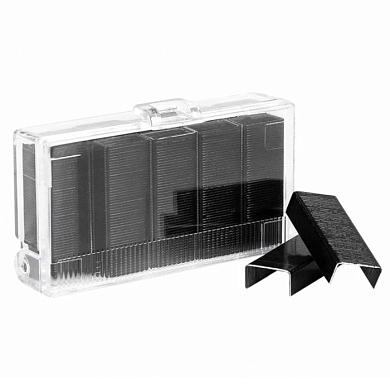 Скобы "Kangaro", 24/6, 800 шт, черный