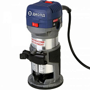 Машина фрезерная электрическая с базой для кромочного фрезерования, 750 Вт, 220 В/50 Гц, 10000-30000 об/мин Диолд МЭФ-0,75