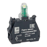 Лампа сменная c основанием XB4 белая 24В EKF PROxima XB4-ESL-W