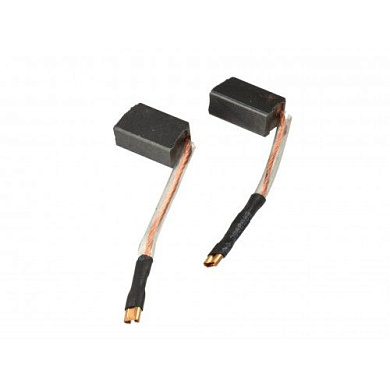 Электроугольная щетка 6х8x14 мм поводок, клемма-мама для УШМ 125 мм B&D, 2 шт. Geko G00496