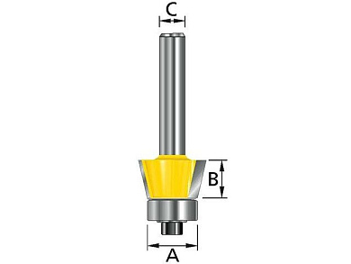 Наклонная фреза 23х9,5х8х32х2Т Makita D-10637