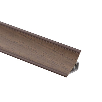 Плинтус ПВХ к столешнику LР орех (20) (1шт=3м.п.) EL-MECH-PLAST 60621