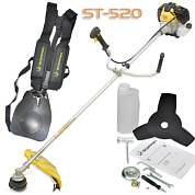 Бензиновый триммер SCORPION, 2600 Вт/3,6 л.с., 52 см.куб., 9300 об/мин.