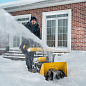 Бензиновая снегоуборочная машина SB 560 LP, 212 cc, электростартер, фара Denzel 97652