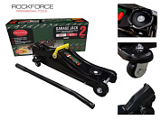 Домкрат подкатной гидравлический 2 т с низким подхватом, 80-380 мм RockForce RF-T820037