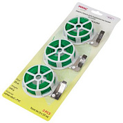 Стяжка нейлоновая для подвязки растений 2 5м, 3 катушки/к-т WMC TOOLS WMC-BT437