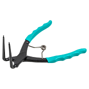 Съемник внутрених стопорных колец изогнутый 90° 200 мм, глубина 56 мм ILOforce IF-9U0102