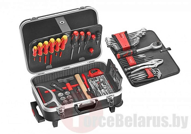 Чемодан с набором инструментов 107 пр. Force 50234-107