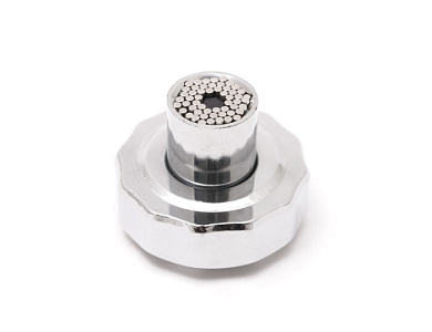 Головка трещоточная реверсивная с универсальным захватом болтов и гаек 7-19 мм RockForce RF-0001