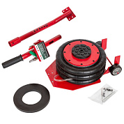 Домкрат подкатной пневматический 3,5 т, 6-12bar, 135-420 мм, 3 подушки, Ø270 мм RockForce RF-YHQD-3WT-270A NEW(3,5)